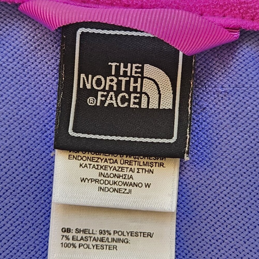 The North Face FlashDry Jacket Blue Purple Pink Outdoors Spring Fall Pretty Cute - Picture 7 of 12